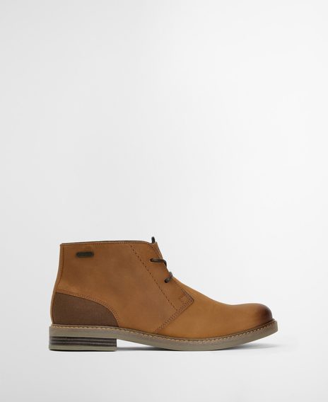 Barbour Readhead Chukka Boots — Cognac