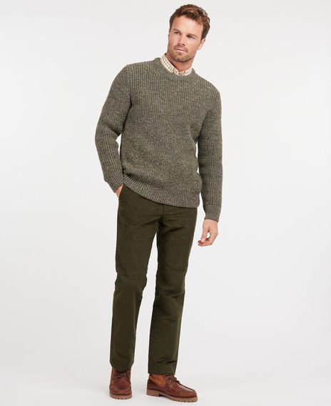 Barbour New Tyne Crew Jumper — Derby Tweed