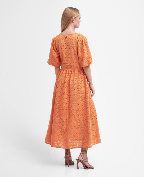 Barbour Kelley Broderie Anglaise Maxi Dress