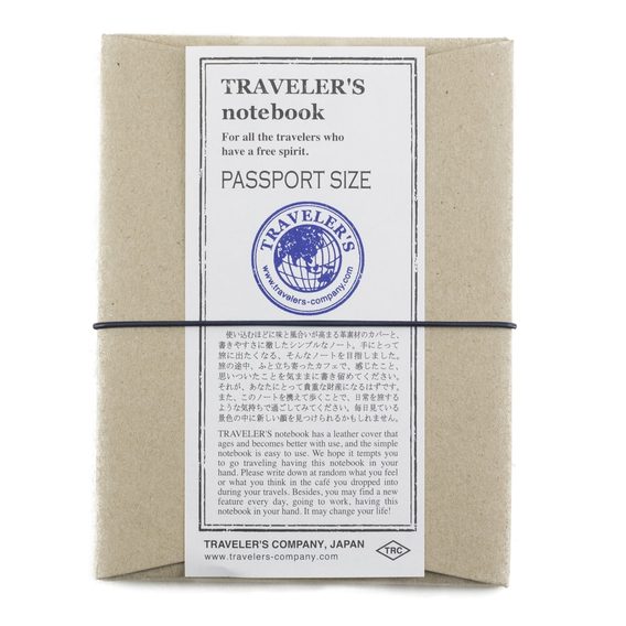 Traveler's Notebook - blau (Passport)