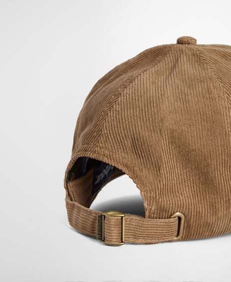Barbour Bayfield Cord Cap — Beige
