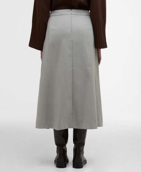 Barbour Freya A-Line Midi Skirt