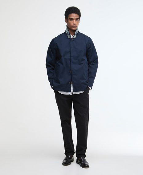 Barbour Short Rokig Waterproof Jacket — Navy