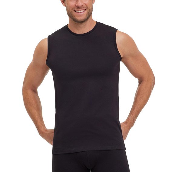 Falke 2-Pack Round-Neck Top — Black