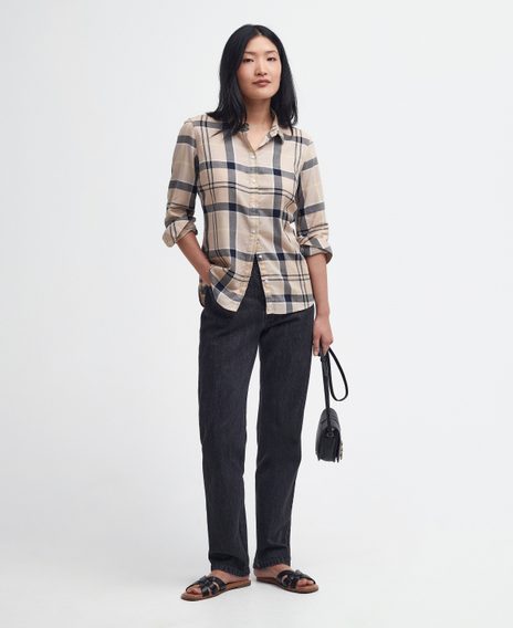 Barbour Bredon Shirt — Lemon Dress Tartan