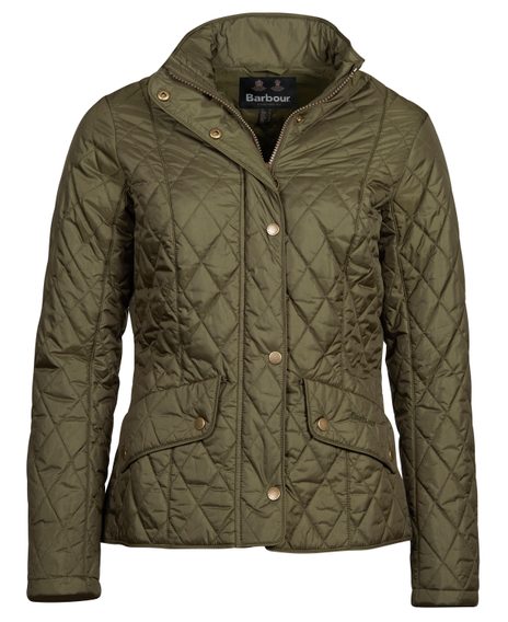 Barbour Flyweight Cavalry Quilted Jacket — Olive