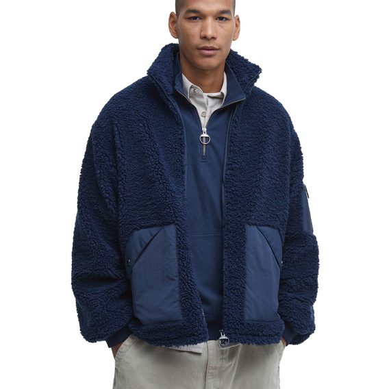 Barbour Weardale Fleece Jacket — Navy