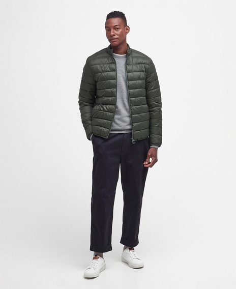 Barbour Penton Puffer Jacket — Olive