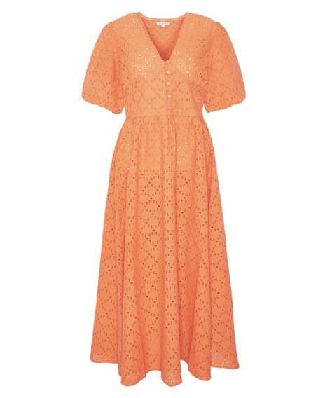 Barbour Kelley Broderie Anglaise Maxi Dress