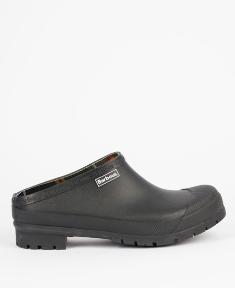 Barbour Quinn Clogs — Black