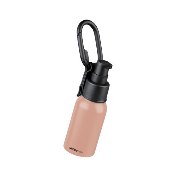 Sanitiser Spender mit cleverem Clip Orbitkey V2