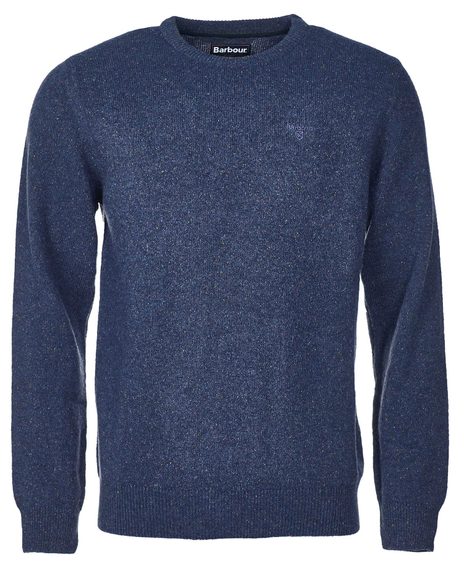 Barbour Tisbury Crew Neck Sweater — Navy