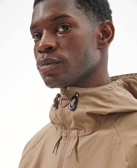 Barbour Whitstone Waterproof Jacket — Military Brown