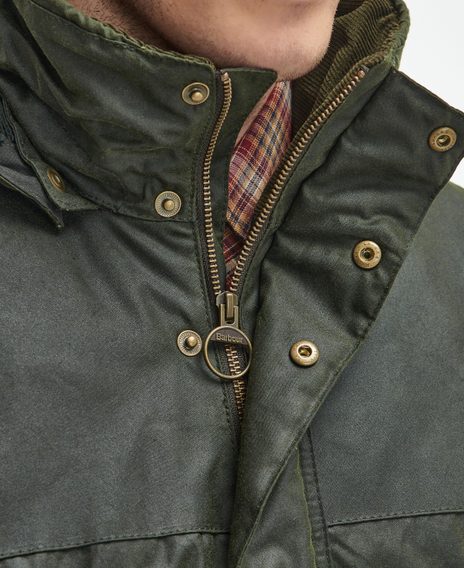 Barbour Bleaberry Wax Jacket — Olive