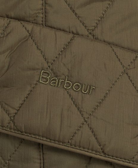 Barbour Flyweight Cavalry Quilted Jacket — Olive