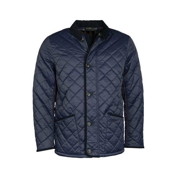 Barbour Winter Liddesdale Quilted Jacket — Navy