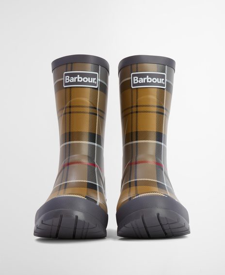 Barbour Banbury Wellington Boots — Dress Tartan