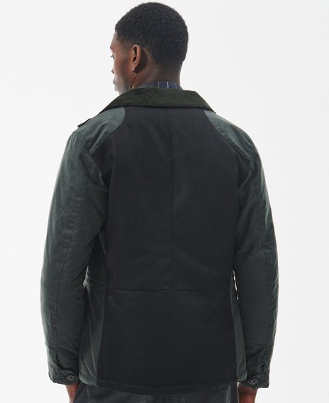 Barbour Emble Wax Jacket — Sage