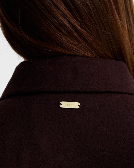 Barbour Antonella Wool-Blend Overshirt