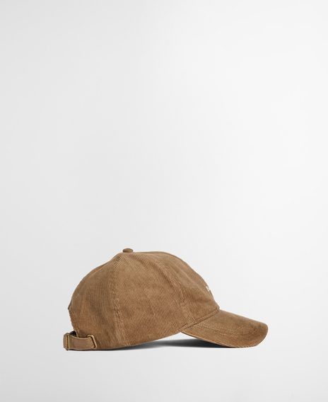 Barbour Bayfield Cord Cap — Beige