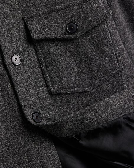 Portuguese Flannel Wool Field — Grey