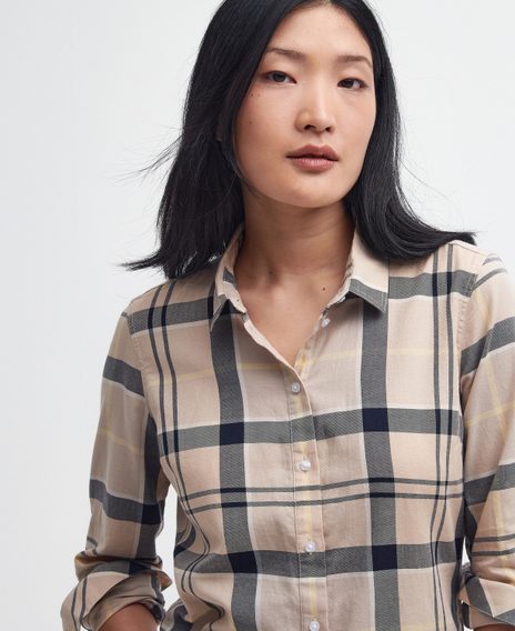 Barbour Bredon Shirt — Lemon Dress Tartan