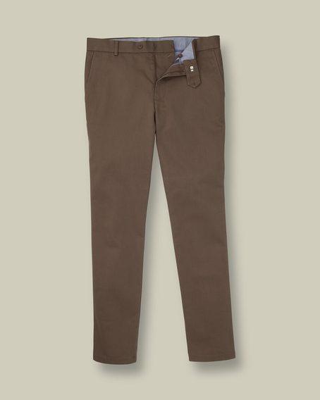 Charles Tyrwhitt Ultimate Non-Iron Chinos — Mocha