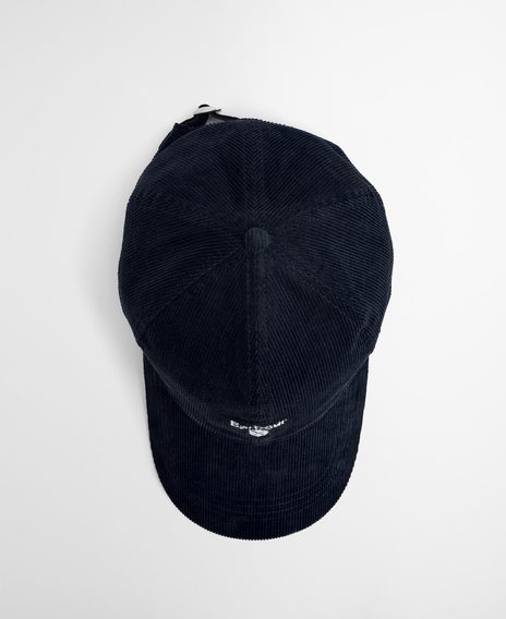 Barbour Bayfield Cord Cap — Navy