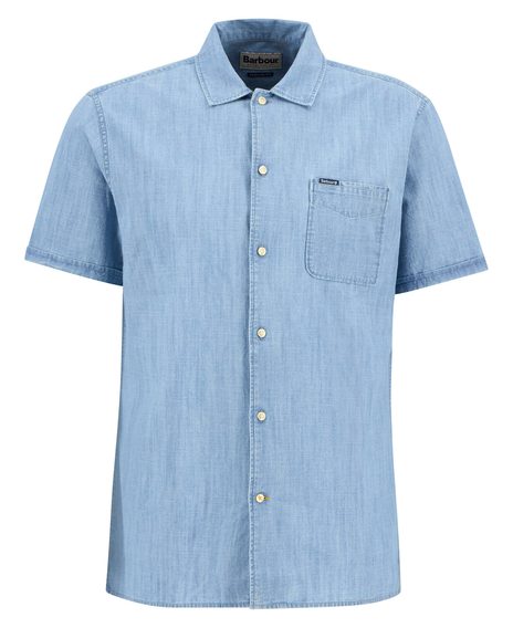 Barbour Gipton Denim Short-Sleeved Shirt