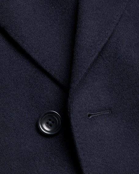 Charles Tyrwhitt Pure Wool Double Breasted Overcoat