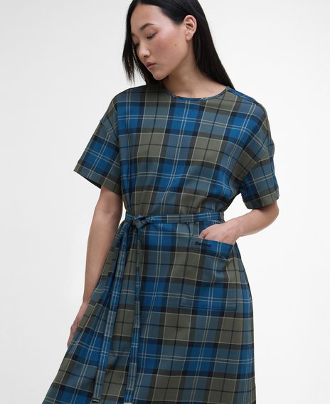 Barbour Matilda Tartan Maxi Dress