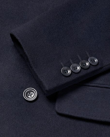 Charles Tyrwhitt Pure Wool Double Breasted Overcoat