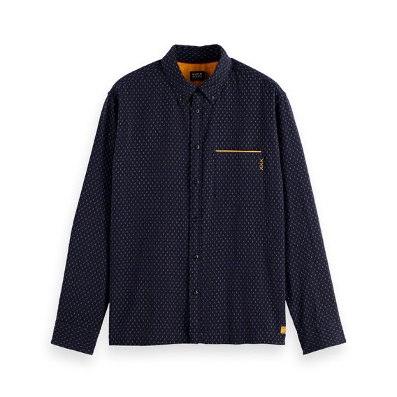 Scotch & Soda — Relaxed Fit Jacquard Shirt