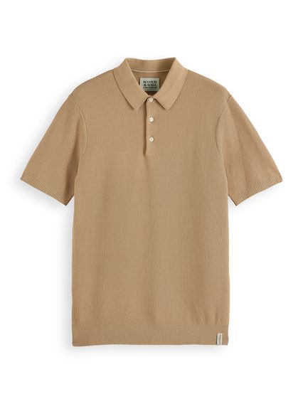 Scotch & Soda — Structured Knitted Polo