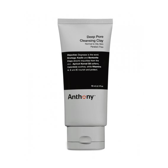 Tiefenreinigende Lehm-Gesichtsmaske Anthony (90 ml)