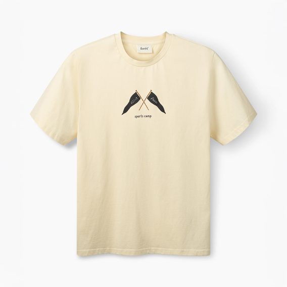 forét Pennant T-Shirt — Cloud