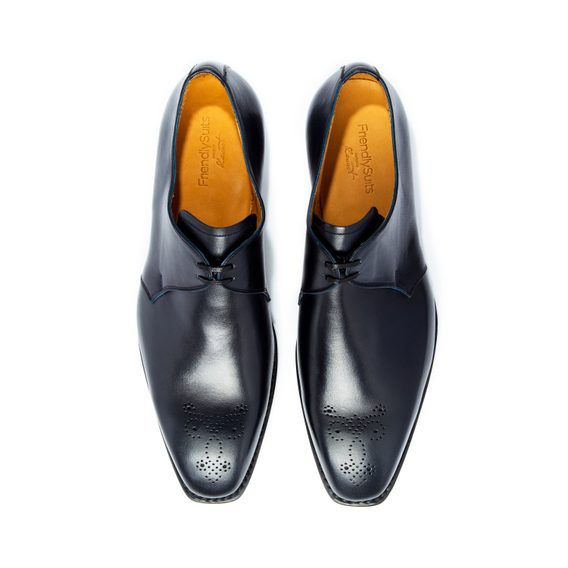 Manesy Derby Brogue — Blue
