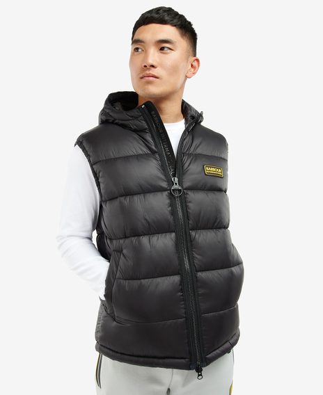 Barbour International Bobber Gilet — Black