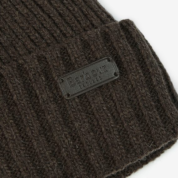 Barbour Carlton Beanie — Mid Brown