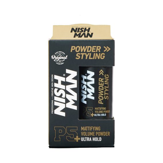 Nish Man Hair Styling Powder - starkes Haarpuder (20 g)