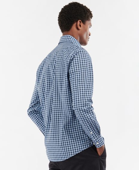 Barbour Merryton Tailored Shirt — Blue