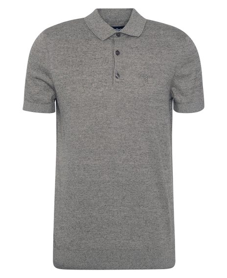 Barbour Buston Strickpoloshirt — Uniform Green