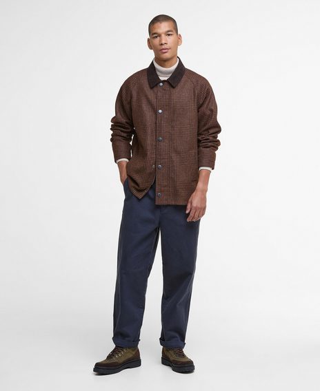 Barbour Tracker Wool Harrington