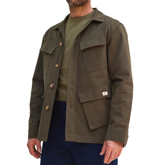 By The Oak Angled Pocket Jacket