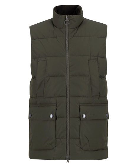 Barbour Bedale Puffer Gilet — Sage