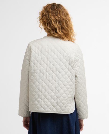 Barbour Cashel Collarless Quilted Jacket