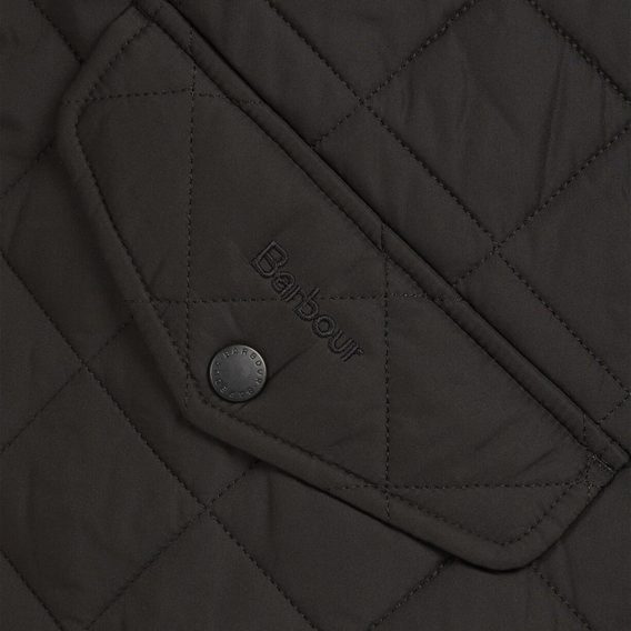 Barbour Chelsea Sportsquilt Jacket — Black