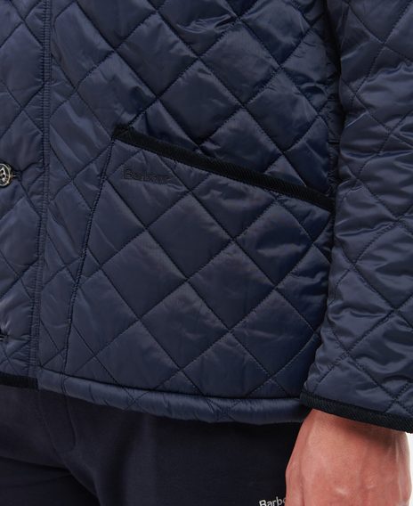 Barbour Winter Liddesdale Quilted Jacket — Navy