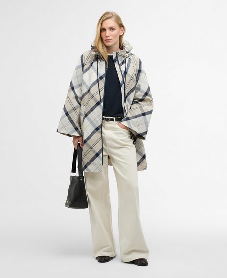 Barbour Kinsale Tartan Showerproof Cape