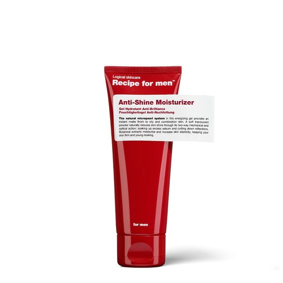 Mattierende feuchtigkeitsspendende Gesichtscreme Recipe for Men Anti-Shine Moisturizer (75 ml)